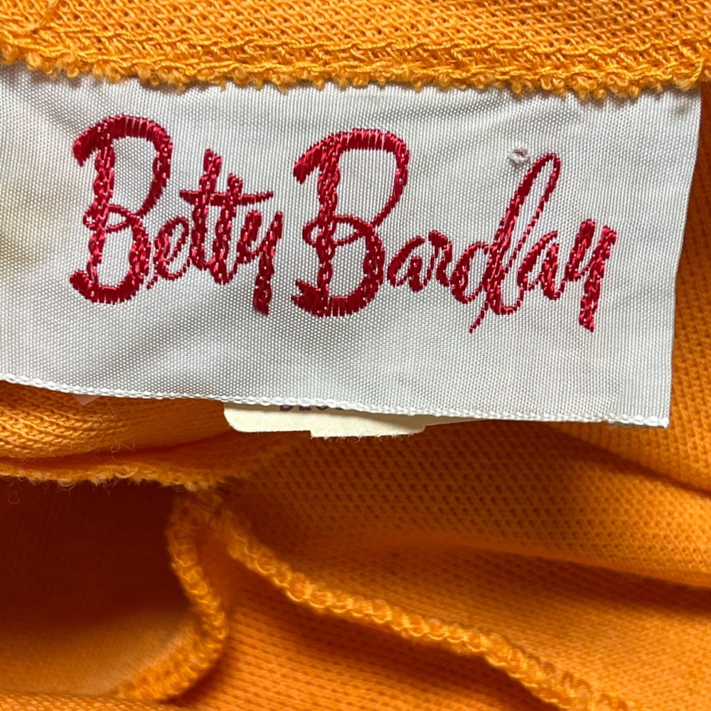 Vintage Betty Barclay Wool Knit Dress‎ Size 13 Made in USA Dead Stock with Tags - Picture 2 of 14